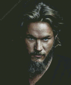 Close Up Travis Fimmel Diamond Painting