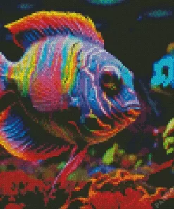 Colourful Underwater Fish Diamond Painting