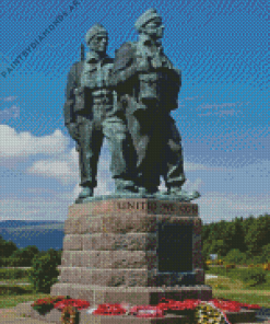 Commando Memorial at Spean Bridge Diamond Painting