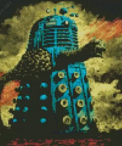 Dalek Art Diamond Painting