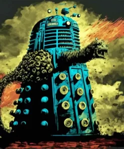 Dalek Art Diamond Painting