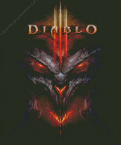 Diablo Game Poster Diamond Painting