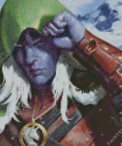 Dungeons Dragons Drizzt Dourden Diamond Painting