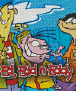 Ed Edd And Eddy Diamond Painting