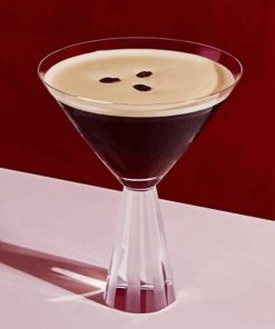 Espresso Martini Glass Diamond Painting