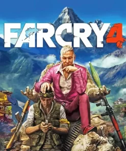 Far Cry 4 Game Poster Diamond Painting