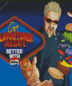 Flavortown Poster Diamond Painting