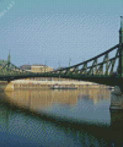 Freedom Bridge Budapest Diamond Painting