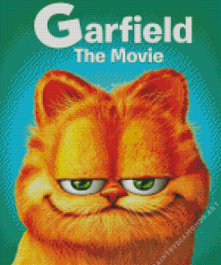 Garfield the Cat Movie Diamond Painting