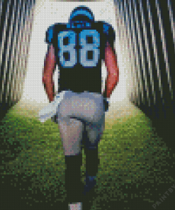 Greg Olsen Football Player Diamond Painting