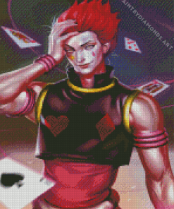 Hisoka Hunter x Hunter Anime Diamond Painting