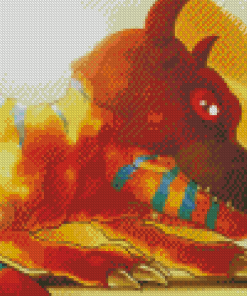 Huge Agumon Diamond Painting