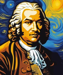 Illustration Johann Sebastian Bach Diamond Painting