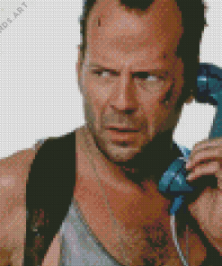 John McClane Character Diamond Painting