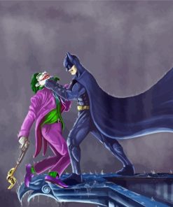 Joker and Batman Diamond Painting