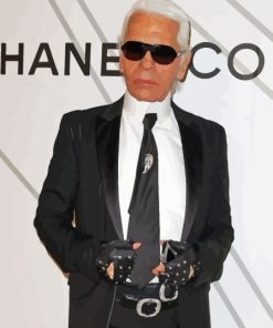 Karl Lagerfeld Big Fashion Designer Diamond Painting