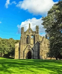 Kirkstall Abbey Diamond Painting