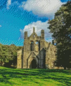 Kirkstall Abbey Diamond Painting