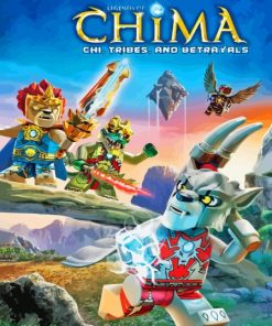 Legends of Chima Poster Diamond Painting