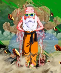 Master Roshi Dragon Ball Character Diamond Painting