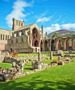 Melrose Abbey Diamond Painting