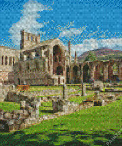 Melrose Abbey Diamond Painting