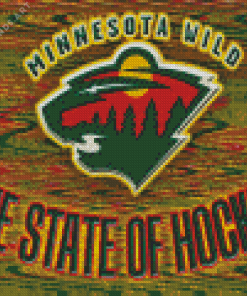 Minnesota Wild Hockey Diamond Painting