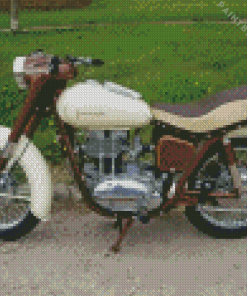 Motorcycle Junak M10 Diamond Painting