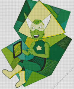 Peridot Animation Character Diamond Painting