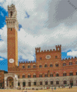 Piazza del Campo Siena Diamond Painting