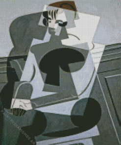 Portrait of Josette Juan Gris Diamond Painting