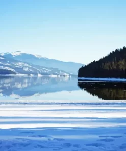 Priest Lake Diamond Painting