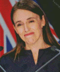 Prime Minister Jacinda Ardern Diamond Painting