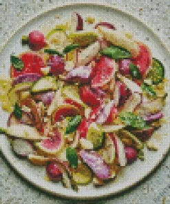 Radish Salad Diamond Painting