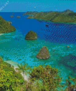 Raja Ampat Islands Diamond Painting