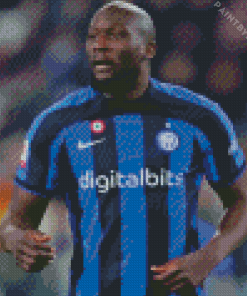 Romelu Lukaku Football Player Diamond Painting