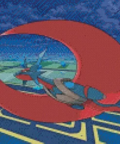 Salamence Diamond Painting