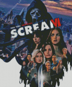 Scream 6 Horror Movie Diamond Painting