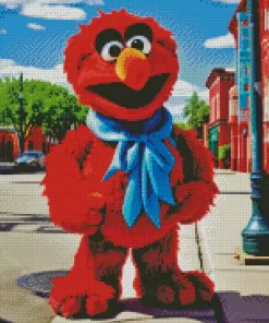 Sesame Street Elmo Diamond Painting