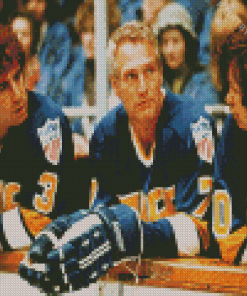 Slap Shot Movie Characters Diamond Painting