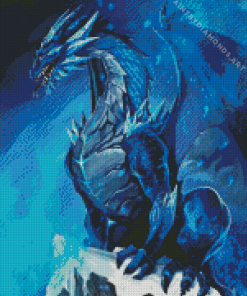 Snow Dragon Diamond Painting