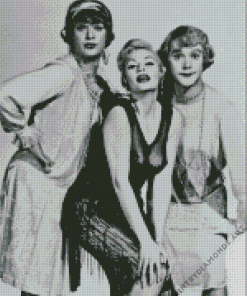 Some Like It Hot Actors Diamond Painting