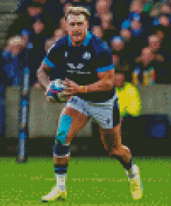 Stuart Hogg Player Diamond Painting