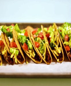 Tex Mex Tacos Diamond Painting