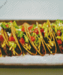 Tex Mex Tacos Diamond Painting