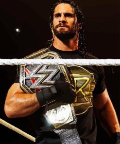 The American Seth Rollins Diamond Painting