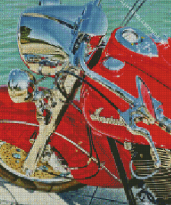 The Indian Motorcycle Diamond Painting