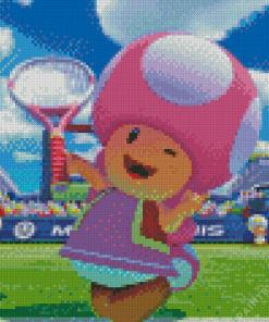 Toadette Art Diamond Painting