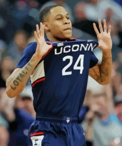 UConn Huskies Team Player Diamond Painting