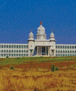 Vidhana Soudha Diamond Painting